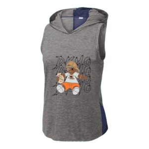 True Navy/ Dark Grey Heather Hoodie Tank