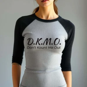 Micro Rib Raglan Baby Tee