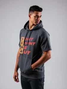 Posi Charge Wicking Short Sleeve Hoodie
