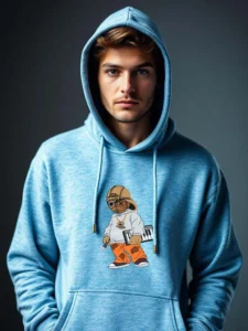 Organic/Recycled Heather Pullover Hoodie