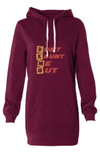 Hooded Sweatshirt Dress