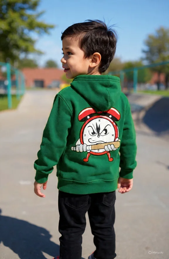 kids fleece pullover hoodie