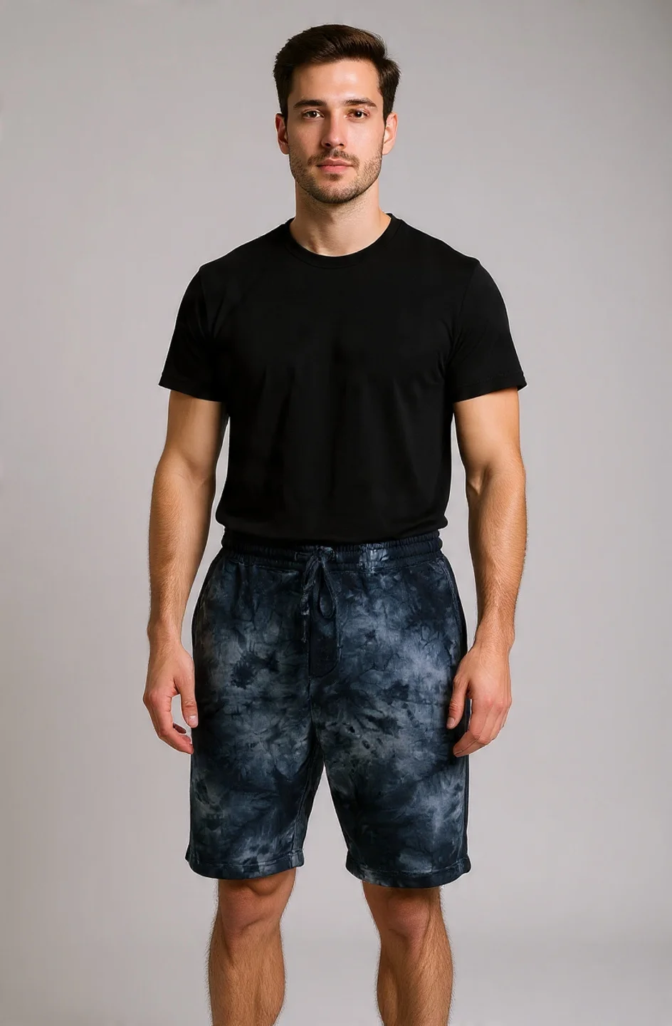 Tie Dye Fleece Shorts