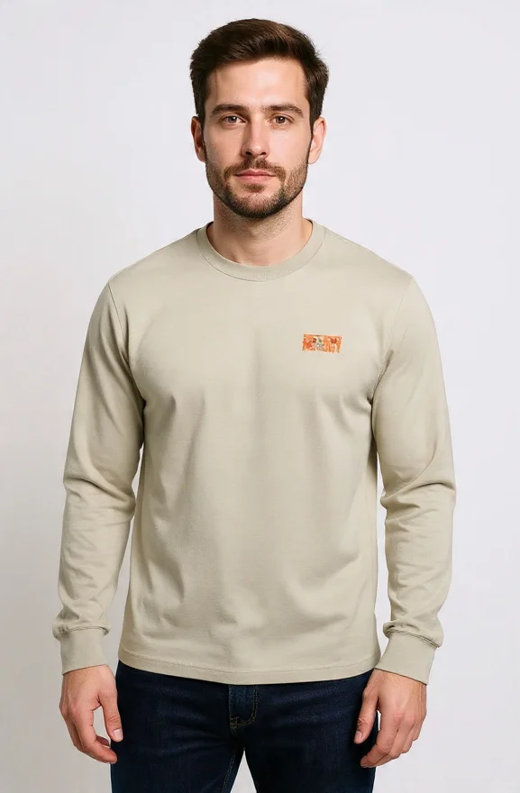 MENS HEAVY L/S TEE