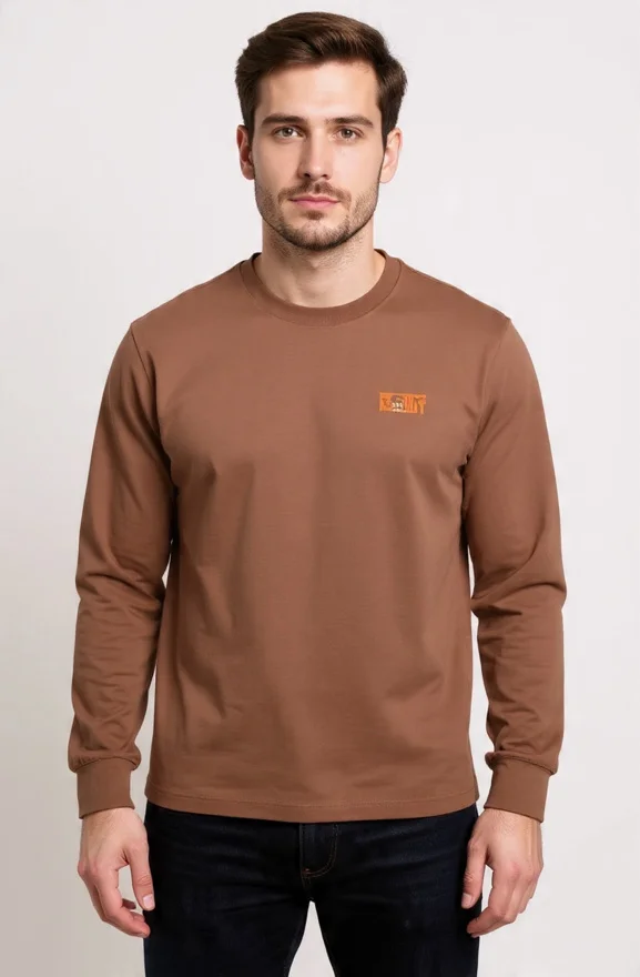 MENS HEAVY L/S TEE