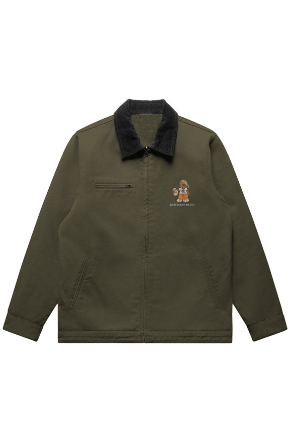 Canvas Cord Collar Jacket
