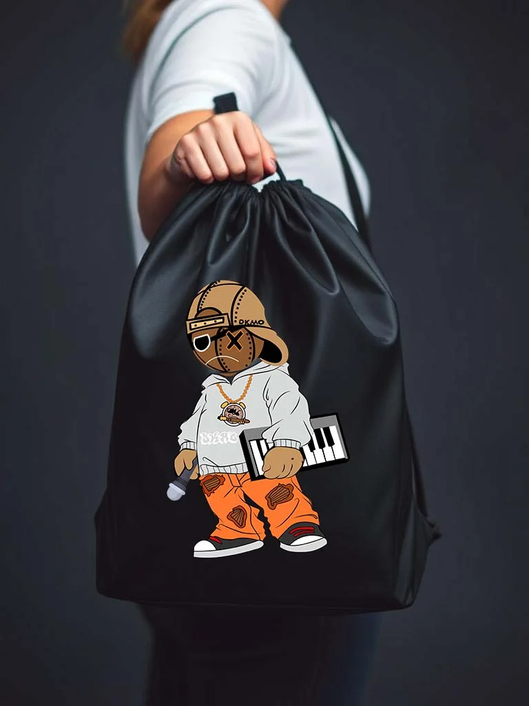 Canvas Drawstring Backpack