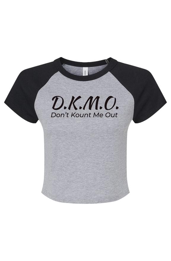 Micro Rib Raglan Baby Tee - Image 2